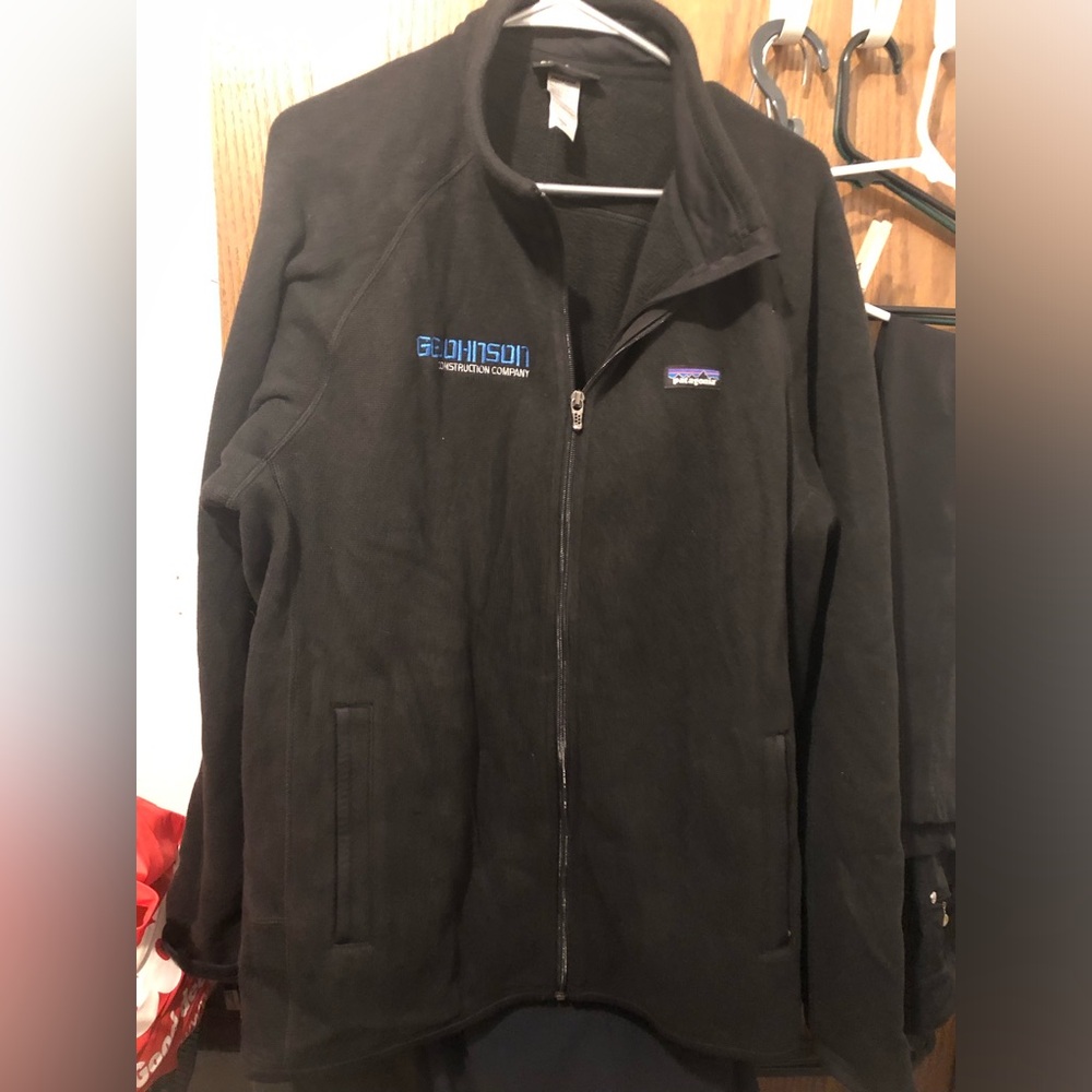Patagonia Black Fleece Jacket- 142A. $60 or $50 w/offer